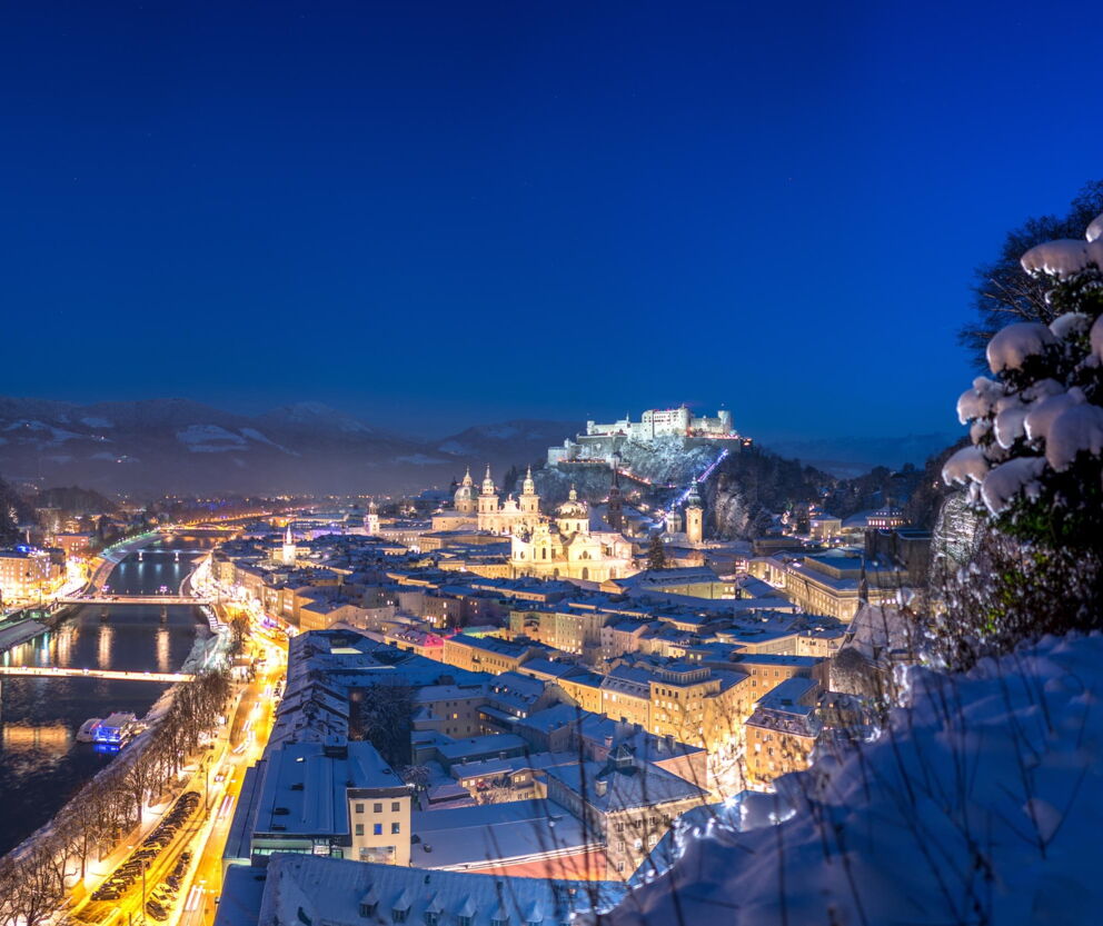 Genießen Sie Ihr Salzburg Silvester dinner bei wunderschöner Aussicht