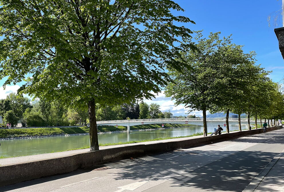 200 Meter von der Salzach entfernt